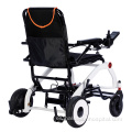 Silla de ruedas motorizada liviana automática portátil plegable